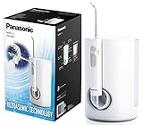 Panasonic Ultra Sonic Stream EW1611W503 Munddusche (elektrisch, Zahnzwischenraumreinigung, stationär, integrierte Ladestation, Kabelnutzung) weiß 1 Stück (1er Pack)
