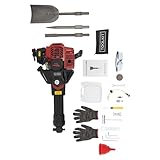 KEESUNG 52CC Abbruchhammer, 2 Takt Baumgrabungsmaschine Benzinhammer Stemmhammer Meißelhammer Schlaghammer Tragbarer Bagger Demolition Hammer mit Benzinmotor