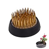 Steckschaum, Steckmasse für Blumengestecke, Steckschaum für Frischblumen, Blumensteckmasse Schaumziegel, Halterung Blumensteckiggel, für Gartenarbeit und Blumenarrangement, Durchmesser 40 mm
