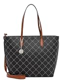 Tamaris Anastasia 30107-200 Damen Henkeltasche 43,00x29,00x13,00 cm (BxHxT) , Black (30107-100)
