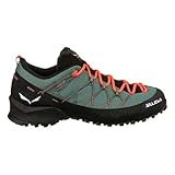 SALEWA Wildfire 2W, Scarpe da Ginnastica Donna, Duck Green Black, 40.5 EU