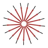 Hohopeti 50 Stück Teiliges Pinselset Klein Acryl Aquarellpinsel Langlebig Leicht für Malerei Kunstprojekte und Basteln Geeignet