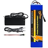 UBETTER 36V Ebike Escooter Batterie, Elektrofahrrad-Akku 36V 20AH Elektro-Fahrrad Batterie mit 2A Ladegerät für 200-1000W Elektrofahrrad Scooter Motor (36V 20Ah)