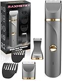 Elektrischer Rasierer Damen Intimbereich, Intimrasierer Für Frauen, Damenrasierer Intimrasierer, Rasierer Damen Intimbereich, Aufladbar,Wasserdicht für nass und trocken, Grau