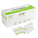 Bildschirm Reinigungstücher Einzeln Verpackt, EOTW Desin Fektion Reinigungstücher für Handy/Monitor/Laptop/iPad/LCD-Fernseher/Tablet PC/Tastatur/Maus, 400 Stück
