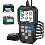 Gkstly OBD2 Diagnosegerät Auto Auslesegerät Auto OBD EOBD Diagnose Fehlerauslesegerät Lesegerät mit Vollständigen OBDII Funktionen DE Sprache OBD2 KFZ Diagnosegerät für Alle Fahrzeuge seit 2000