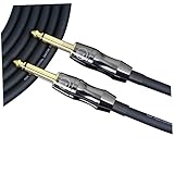 OFFSCH Elektro Gitarren Kabel Mit Geräuschreduzierung 3 Meter Langes Geschirmtes Instrumentenkabel Für E Gitarre Bass Keyboard Und Schlagzeug Hochwertiges Bass AMP Cord Und