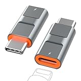 2Stück Lightning auf USB C Adapter 36W Schnelles Laden (Nicht für Audio/OTG) Nur für Telefon zum PC Datenübertragung/Rutschfestes Design, Lightning USB C Adapter für iPhone16 15 Pro/MAX Samsung Galaxy