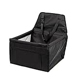 HanYing Hundeautositz Hundesitz Wasserdicht Atmungsaktiv Hunde Autositz Hundebox Auto Waschbar Mattiertes Oxford-Tuch Auto Haustier Tragetasche