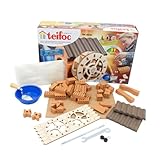 Teifoc TEI 4030 Steinbaukasten - Wassermühle, Multicolor