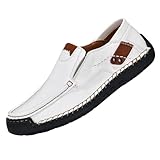 Herren Slipper Mokassin, Loafers Herren Wildleder Anzugschuhe Leicht Herrenschuhe Ohne Schnürer Schlupfschuhe Flache Wanderschuhe rutschfest Freizeitschuhe Halbschuhe Slip On Business Schuhe
