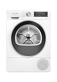 Siemens WQ43G2D0EM, iQ500 Wärmepumpen-Trockner, 9 kg, autoDry, speedPack & Super 40’ für schnelles und schonendes Trocknen, Outdoor-Programm, halbe Beladung, easyClean Filter, großes LED-Display, Weiß