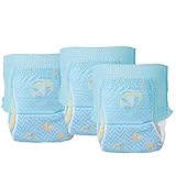 Wiederverwendbare Schwimmwindeln, 360 ° Elastizität, Superabsorption, Licht, Schützt Haut, Wasserdicht, Nahe Am Körper, Nicht Gewebter Stoff, Allgemein, M 6-11 (Xxl 15 kg oder