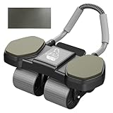 Bauchroller,Bauchtrainer für zuhause, verbessertes 4-Rad-Design, ultrastabiler Kerntrainer zur Stärkung von Bauchmuskeln und Rumpf, langlebig und leicht