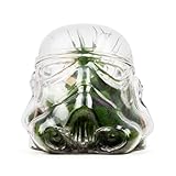 Terrario in vetro Con Casco Stormtrooper Originale e serbatoio per Biscotti Con coperchio, contenitore per la cucina e organizzazione - ThumbsUp!