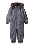 NAME IT Jungen NMMSNOW10 Suit AOP FO NOOS Schneeanzug, Mockingbird/AOP:Dinosaur, 92