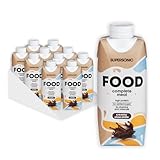 Supersonic food Trinkmahlzeit Protein Drink Fertig 10 x 330ml - Flüssignahrung Fertigmahlzeit trinken - Astronautenkost Vollwertiger Mahlzeitersatz - Schokoladengesmack Proteinshake Vegan ohne Zucker