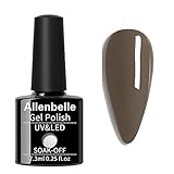 Allenbelle UV Nagellack,Gel Nagellack Geschenkset,Shellac Set Uv Gel Nail Art,Soak Off UV LED Gel Nagellack 1541