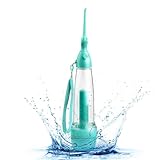 Miyanvuo Wasserzahnseide,Leichter Munddusche Für Erwachsene - Manuelle Munddusche Kabellos Für Zahnfleischpflege Und Mundhygiene, Tägliche Anwendung Für Kinder Und Erwachsene, Für Reise