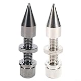 Akustische Verbesserung mit galvanisierten Kupfer-Lautsprecherständern, entwickelt zur Reduzierung von Vibrationsgeräuschen (schwarz)
