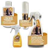 Lederfett farblos I Lederbalsam I Sattelseife für Glattleder l Pflegemittel I Lederreiniger I Sattelpflege Schuhpflege I Lederpflege Sofa Reinigung Auto Pflege Sattel Schuhe 200ml 2*500ml 250ml