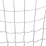 Lwuey Tornetze Fußball,2.4x1.8m Fussball Netz Ersatz Fußball Trainingsnetz Fußballtornetz Zubehör Faltbares Tragbares Wetterfestes Lacrosse Trainingsgeräte Fußballliebhaber mit Tragetasche(8X6FT)