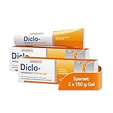 Diclo-ratiopharm® Schmerzgel im Sparset 2 x 150 g Gel: Schmerzstillendes, entzündungshemmendes Gel bei rheumatischen Erkrankungen, Gelenkschmerzen, Prellungen und Zerrungen. Diclofenac-Natrium.