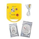 Mini AED trainer, AED Trainingsgerät Deutsch, XFT Erste Hilfe Lehrgerät für AED-Training, AED Trainingsgerät mit CPR-Lehrgerät Maschine für Defibrillator-Auszubildende-Anfänger (XFT-D0009)