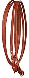 CHALLENGER Amish USA 7' 4' x 5/8' Horse Western Leather Quick Change Split Reins 66RT11