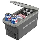 Upstreman 11 Liter Kühlbox Auto mit Gurt, 12V/230V, Kühlbox Elektrisch Kühlt und Wärmt, Thermo-elektrisch für Auto, LKW, Boot, Wohnmobil und Steckdose, AR11