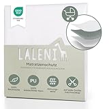 Laleni Inkontinenzunterlage wasserdicht & atmungsaktiv 50x70 cm für Babys | Molton Matratzenauflage aus Baumwolle Wickelunterlage | Inkontinenz Bettunterlage | Wochenbettzubehör | Bettschutz