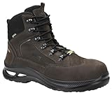 ELTEN Sicherheitsschuhe Thelon XXG GTX Brown Mid ESD S3 HI CI, Damen und Herren, Leder, Kunststoffkappe (Leichter als Stahlkappe), leicht, robust Braun43