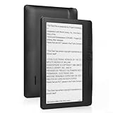 Tragbarer E-Book-Leser mit 800 x 480 Bildschirm, integrierter Hintergrundbeleuchtung, augenfreundliches Display, verstellbares Smartlight, Unterstützung für 25 Formate, 4/8/16 GB Speicher, TF-Karte