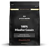 100% Micellar Casein | CHOCOLATE SILK | von THE PROTEIN WORKS |500g | Perfekter Shake zur Regeneration über Nacht