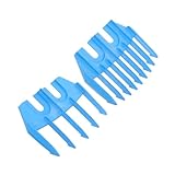 Alasum 2 Stück Professioneller Scherkamm für Schafschermaschinen Präziser Schafschur Ziegenschermaschinen-aufsatz Zahn-klingen Einfache Reinigung und Exakte Längensteuerung für