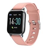 LEBEXY Fitness Armband Schrittzähler, Fitness Tracker mit Herzfrequenzmesser Blutdruckmessung Pulsuhr Kalorienzähler, IP68 Wasserdichter Smartwatch Fitness Uhr Sportuhr Aktivitätstracker