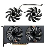 Dotodo 85mm Grafikkarten Lüfter HA9010H12F-Z g4-poliger Grafikkarten Kühler für Powercolor RX 5700 5500 5600XT / RX 6700XT 6600XT 6600 Fighter Lüfter Ersetzen Sie Den KüHler