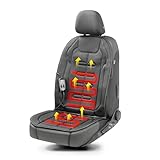 WALSER Sitzheizung Auto 1 Stück Premium Auto Sitzauflagen beheizbare Sitzauflage Auto Vordersitze Calor Auto Sitzheizung Sitzlehne/Sitzfläche Sitzheizung Auto Auflage 12v Auto Sitzheizung Auflage