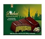 Dubai Schokolade 100g Original Pistazie - mit Schokolade, Pistazie und Kadayif (Engelshaar) und vielen weiteren Sorten Dubai Chocolate (100g, Pistazie) + Heartforcards® Sticker