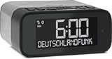 TechniSat DIGITRADIO 52 BT– DAB Radiowecker (Uhrenradio, Wecker, DAB+, UKW, Snooze-Funktion, Sleeptimer, dimmbares Display, Bluetooth-Empfang, 3 Watt RMS Lautsprecher)