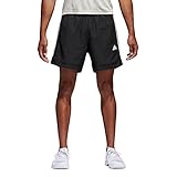 adidas Herren Trainingsshorts Sport Essentials 3-Streifen Chelsea, schwarz/weiß, L, S88113