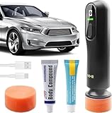 Poliermaschine, Car Polisher Kit Kabelloses Auto-Poliermaschinen-Set Kratzreparatur, Fensterölfilm-Reinigungsmaschine, Polierer Schnurlose Poliermaschinen Für Die Autopflege Wachsen