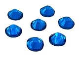 1440 x (Light SS20 (4,8 mm), 45 Farben, 5 Größen, ® 7767 Hotfix-Glas-Strasssteine, flache Rückseite, Strasssteine mit Kleberückseite, Packung mit 1440 Kristallen
