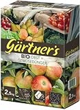 Gärtner's Bio Obst- und Gemüsedünger organischer NPK-Dünger 6+3+2 2,5 Kg