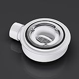 doporro Ablaufgarnitur für Duschwanne, Duschablauf für Duschtasse mit Ablaufloch von Durchmesser 90 mm, Geruchverschluss mit Haarsieb, hohe Ablaufleistung AL06