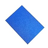 Ciieeo Diplominhaber Urkundenhülle A4 Blau Papphefter mit Stabiler Klappe für Zeugnisse und Büroorganisation