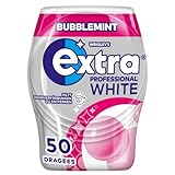 Extra Professional White Kaugummi, Bubblemint, 50 Dragees