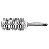 Olivia Garden Rund-Haar-Bürste Ceramic + Ion Speed XL 55/75 mm, langer Bürstenkörper für kürzere Föhnzeiten, antistatische Rundbürste (Ionen Haarbürste) zum Föhnen und Glätten langer Haare