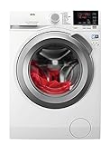 AEG L6FB64470 Waschmaschine / 7,0 kg / Leise / Mengenautomatik / Nachlegefunktion / Kindersicherung / Schontrommel / Wasserstopp / 1400 U/min, Weiß