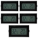 5 x Mini Thermometer & Hygrometer innen digital luftfeuchtigkeitsmesser Thermometer Innen Mini LCD Digital Thermometer Hygrometer Gauge